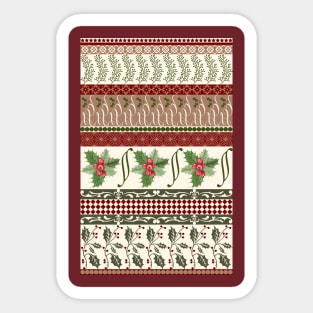 Mistletoe Ugly Sweater Sticker